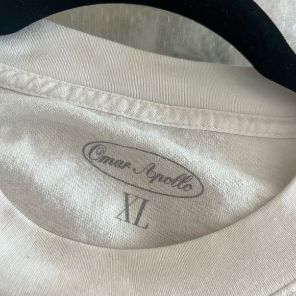 Omar Apollo Ivory Official Tshirt Merch - Picture 3 of 3